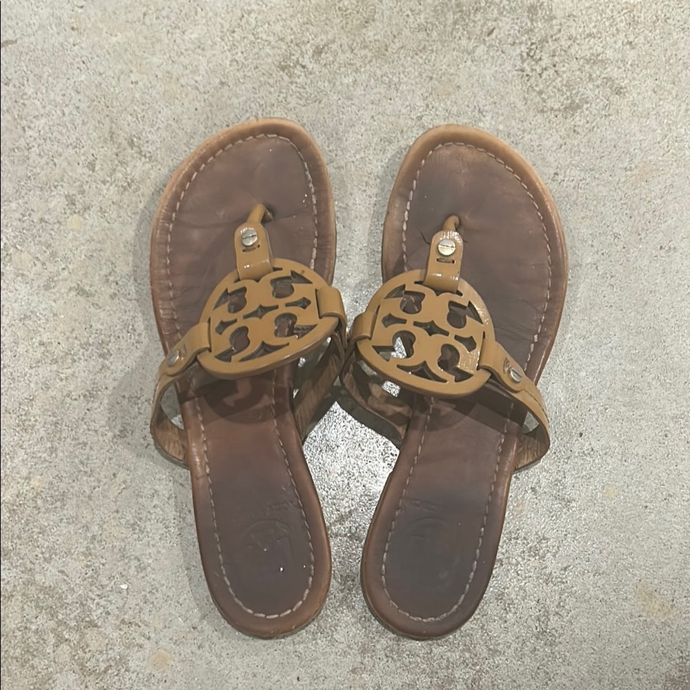 Tory Burch Tan Miller Sandal
